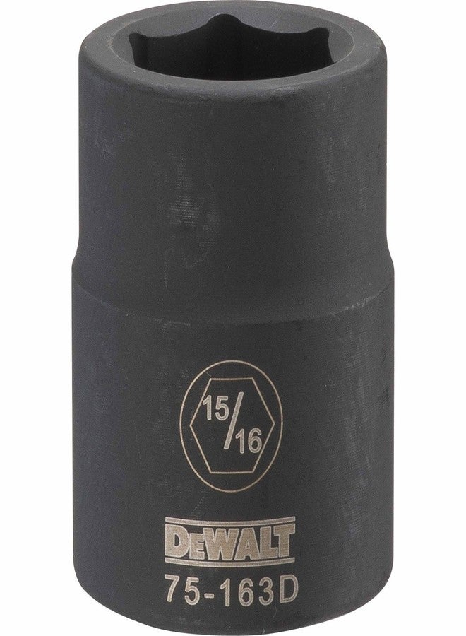 DEWALT 3/4" Drive Impact Socket 6 PT 15/16