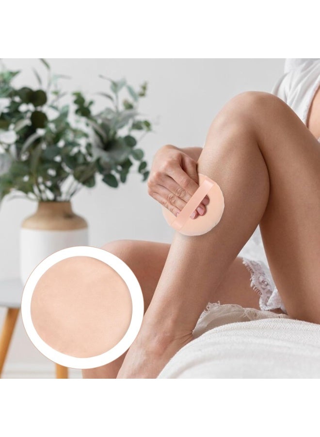 Large Velvet Powder Applicator – Ultra-Soft Sponge – Efficient Makeup Removal & Facial Cleansing Tool-Pink - Image 5