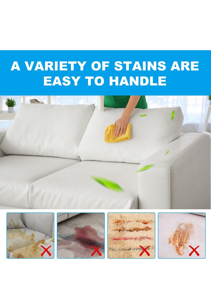 Jakehoe 20 PCS Fabric Sofa Cleaner Tablets, Deep Clean Floor Mat, Sofa Tablecloth, Multifunctional Concentrated Effervescent Sheet, Sofa Fabric Seat Cleaner, Fabric Deodoriser & Stain Remover - Image 3