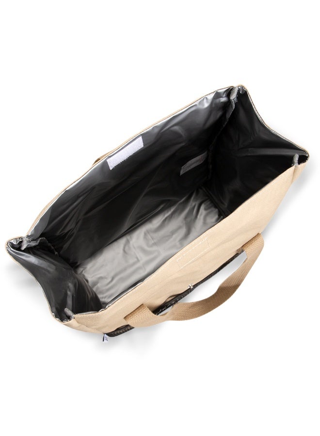 HYDROBREW حقيبة غداء هايدروبرو - بيج - Image 4