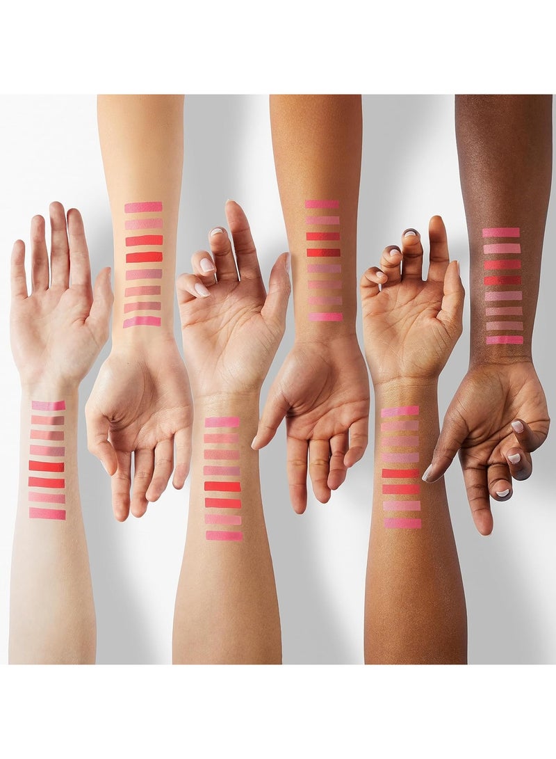 DNM 8Pcs Nude Pink Beige Ruby Rose Red Brown Mauve Matte Lipstick and Lip Crayon Lip Liner Pencil Pen Set for Women mate magicos 24 horas originales pintalabios permanente 24 horas - Image 4