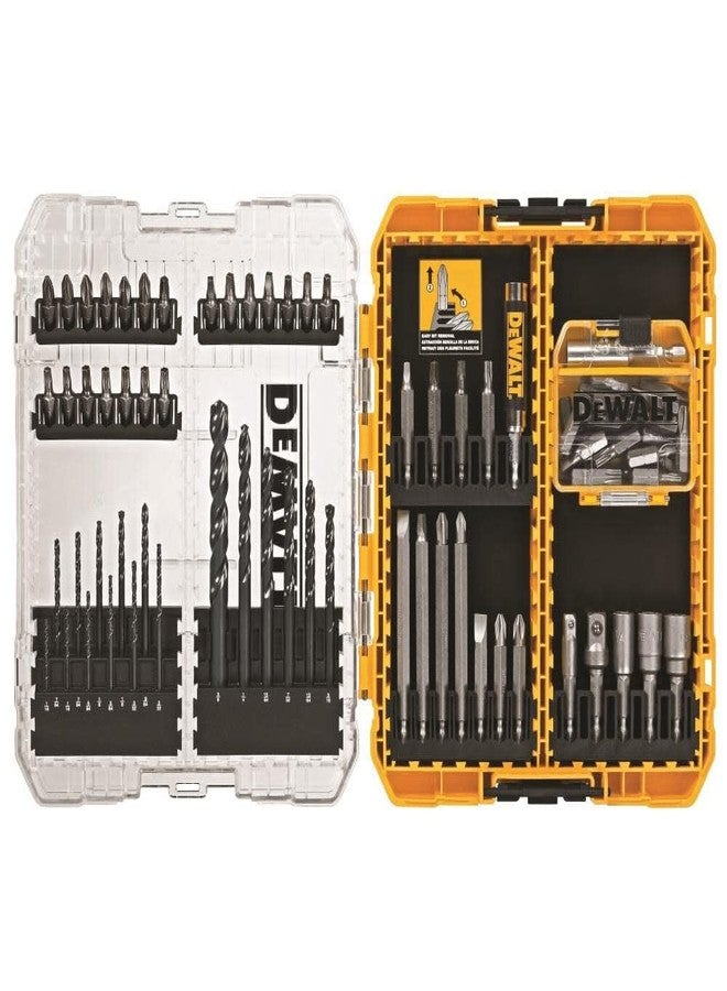 DEWALT Drill Bit Set/Screwdriver Set, 80-Piece (DWAMF1280), Yellow - Image 5