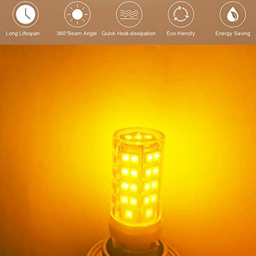 LEMENG 5Watt S8 3156 Wedge Base LED Light Bulb 12VAC/DC Low Voltage(2700K Warm White) 500Lumens,35-50watt Halogen Equivalent,Outdoor Landscape Pathway Driveway Deck Step Paver Lighting-6 Pack - Image 5