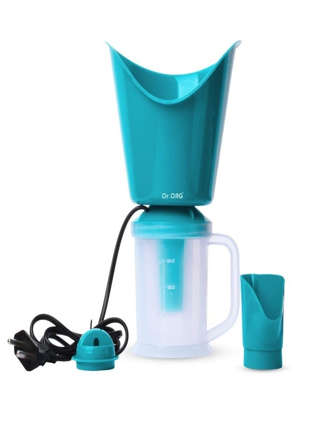 Dr. ORG Dr.Org 3 in 1 Vaporizer Steamer for Cold & Cough steamer for cold and cough, vaporizer steamer for cough,cold and facial, steam inhaler & vapourisers for adults - 1.15 Meter (GREEN) - Image 1