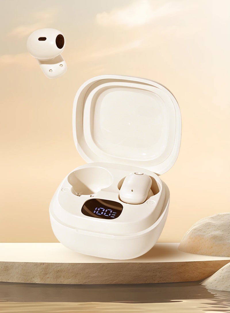 ISKU Wireless Bluetooth Earphones BT5.4 In-ear Headphones Noise Cancellation Waterproof Short-stemmed TWS Headphones HIFI Sound Quality Earbuds for Sports Travel Classes Work - Image 1