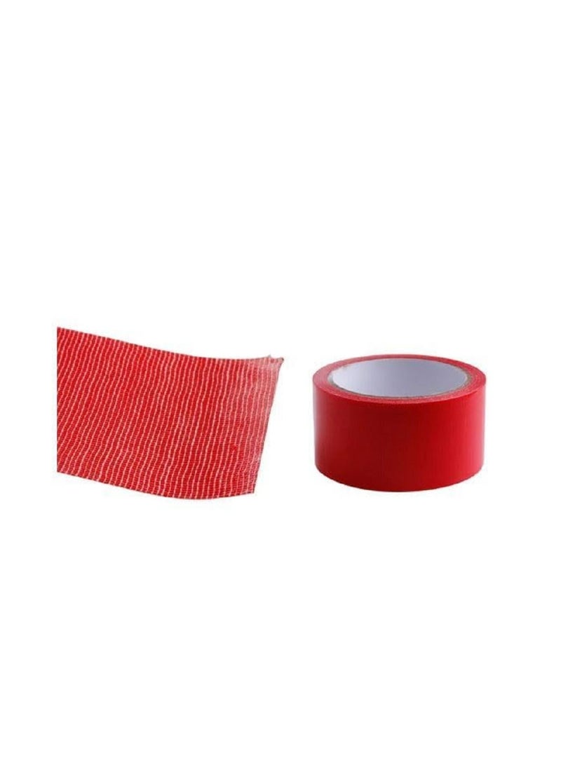 Generic Premium red cloth tape, with high viscosity and waterproof properties, is designed to meet the needs of easy repair and perfect material packaging.  - Image 3