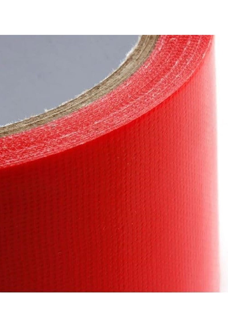Generic Premium red cloth tape, with high viscosity and waterproof properties, is designed to meet the needs of easy repair and perfect material packaging.  - Image 2