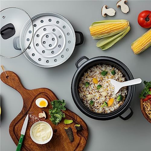 AROMA® 3-Cup (UnCooked) / 1.5Qt / 6-Cup Cooked Rice & Grain Cooker (ARC-743-1NGOR) - Image 5