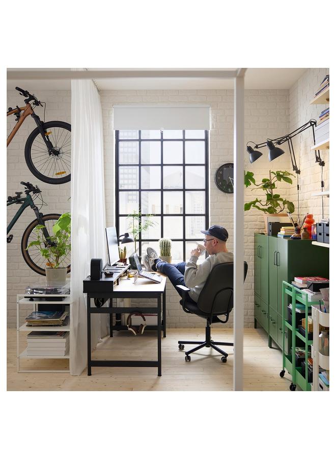 Green Tiger Block-Out Roller Blind, White, 140X155 Cm - Image 3