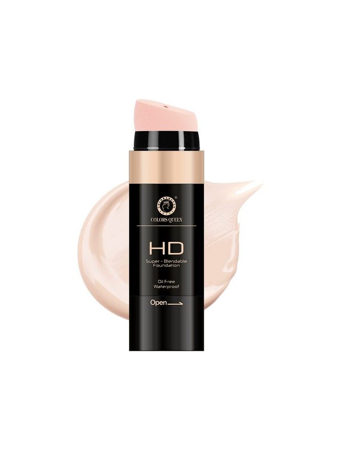 COLORS QUEEN Hd Super Blendable Oil Free Water Proof Foundation (Ivory) - Image 2