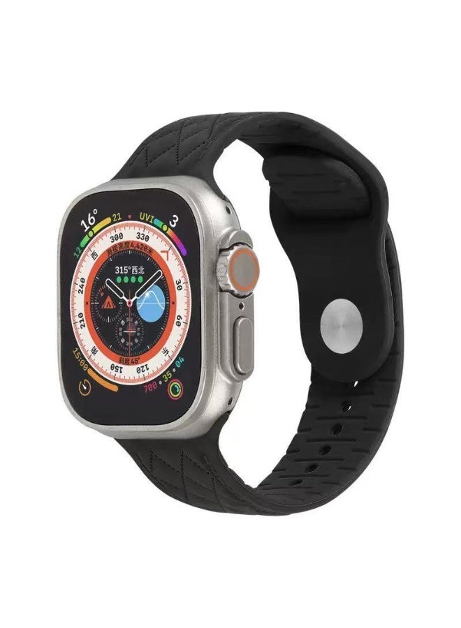 Watch Band Compatible for Apple Watch Series Band 38mm 40mm 41mm 42mm women, Genuine Leather Double Tour Designed Slim Replacement Strap for iWatch Series10 9 8 7 6 SE - Image 2