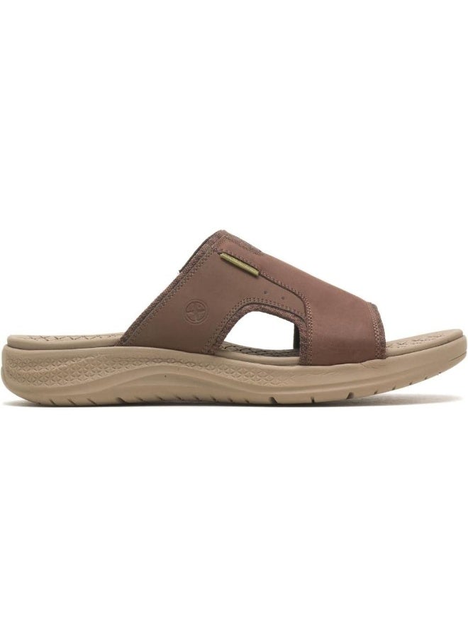 HUSH PUPPIES Black Slide Sandals - Image 1