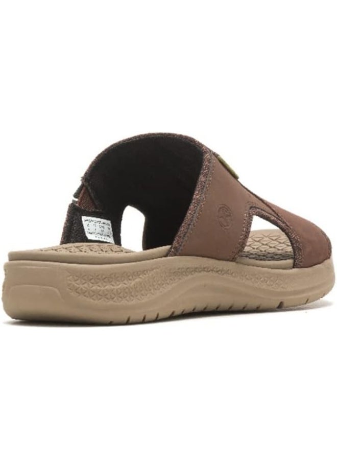 HUSH PUPPIES Black Slide Sandals - Image 3