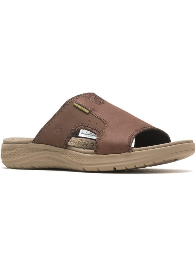 HUSH PUPPIES Black Slide Sandals - Image 4