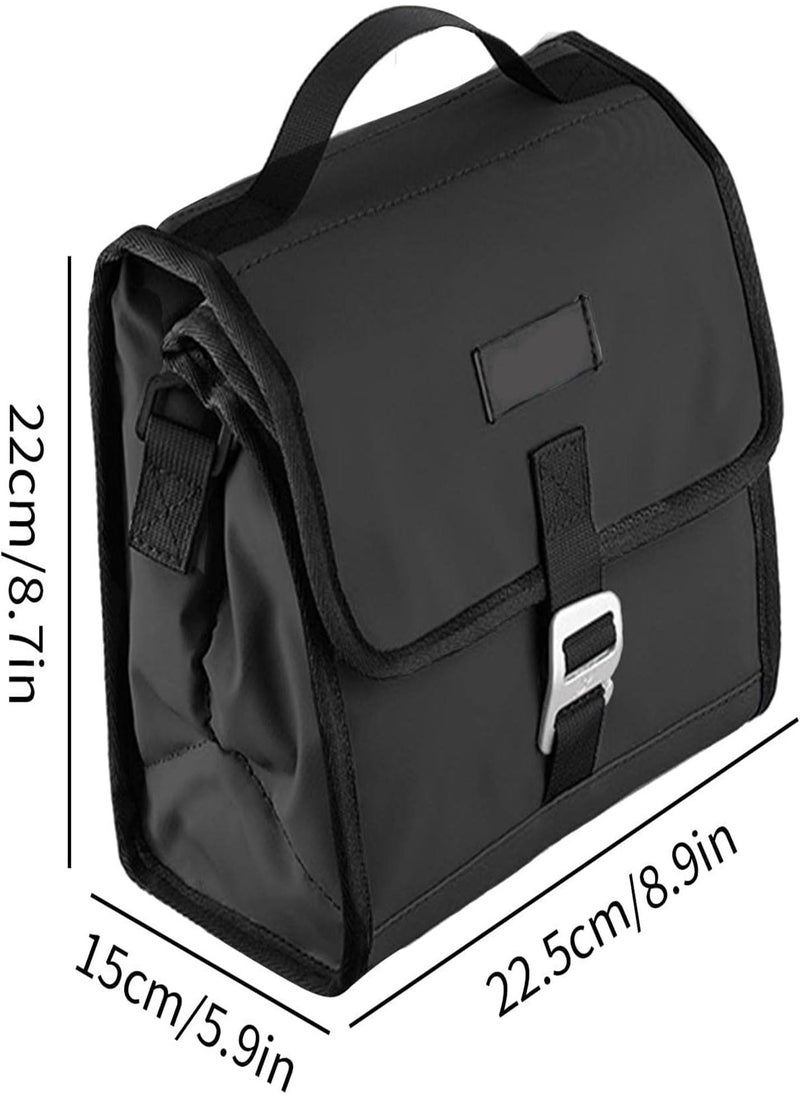 GGOOT - Handlebar Bag,Front Basket Pack - Bike Phone Holder Storage Pouch for Men Women Road Outdoor Crossbar Basket Bicycle Frame Bag Bag Cycling Accessory - Image 1