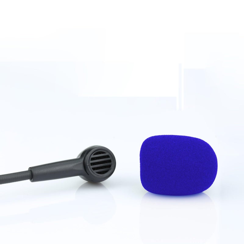 LEFXMOPHY Cloud II Mic Foam Replacement for HyperX Cloud 2 / Alpha/Alpha S/Mix/Core Gaming Headphone/Cloud Chat Headset Microphone Pop Filter Cover, 3 pack Blue Color Hyper X Windscreen - Image 2