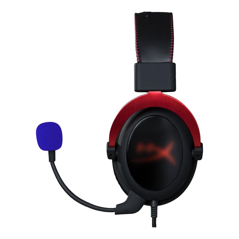 LEFXMOPHY Cloud II Mic Foam Replacement for HyperX Cloud 2 / Alpha/Alpha S/Mix/Core Gaming Headphone/Cloud Chat Headset Microphone Pop Filter Cover, 3 pack Blue Color Hyper X Windscreen - Image 5