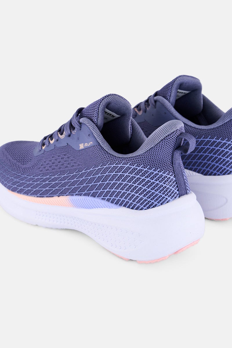 RBX Women Lace Up Hiking Shoes, Slate Blue - Image 2