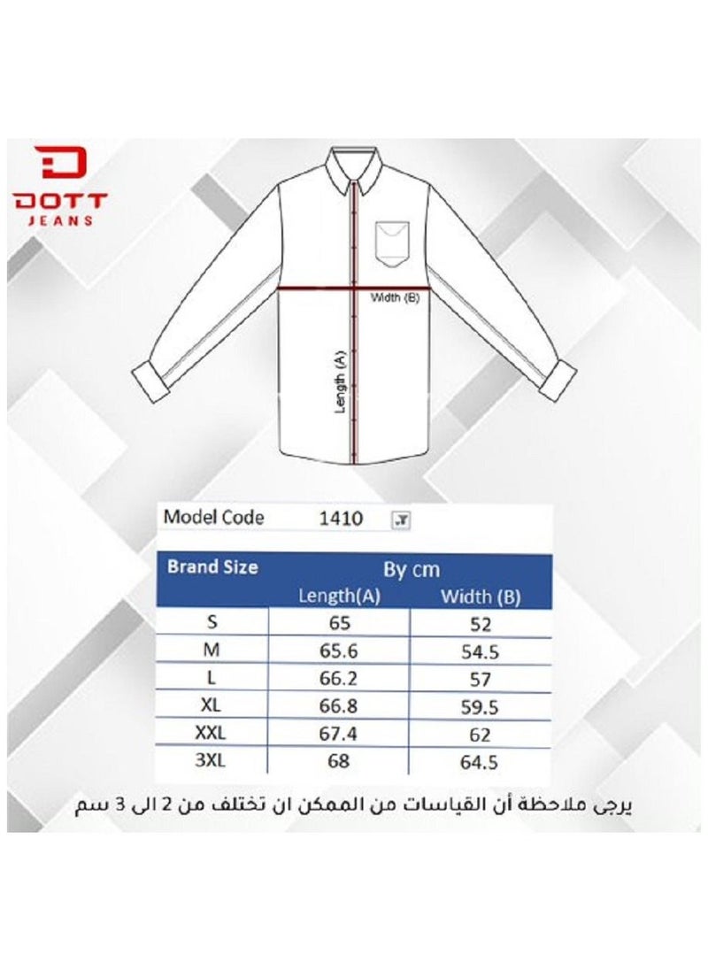 DOTT - Slim Fit Striped Oxford Shirt - Image 1