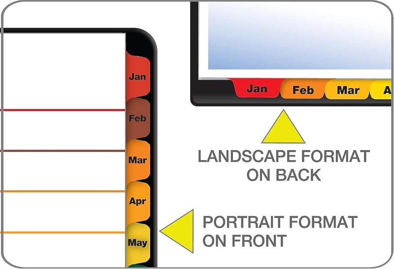 TOPS Cardinal 60318 Jan-Dec File Divider, Letter Size - Image 4