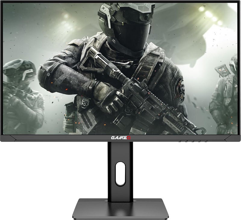 GAMEO MR24FHD200IPS 24-Inch Gaming Monitor – Full HD 1080p, IPS Panel, 200Hz Refresh Rate, 0.5ms Response, AMD FreeSync, Flat Screen, Black, ADJUSTABLE STAND - Image 1