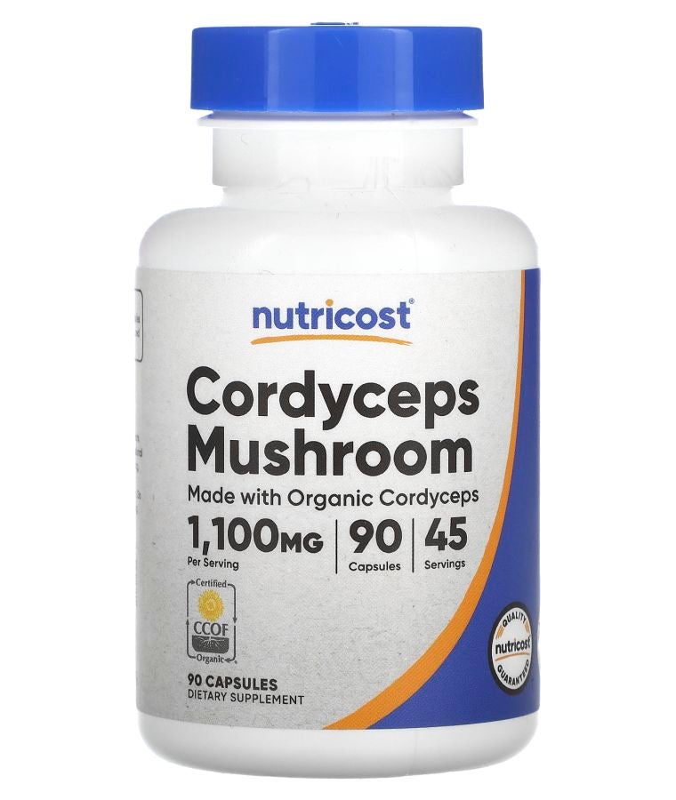 Cordyceps Mushroom 90 Capsules (550 mg per Capsule)