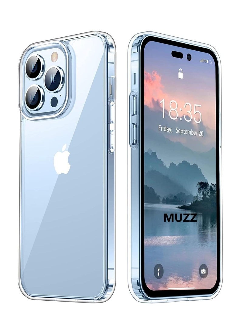 IPhone 14 Pro Max Case 6.7 inch, Anti-Yellowing Military Grade Drop Protection with Bumper Shockproof Protective Cover - Image 2