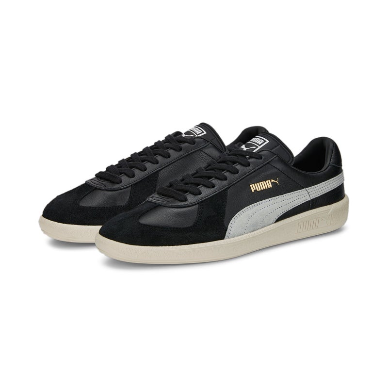 PUMA Army Mens Black Trainer Sneakers - Image 2