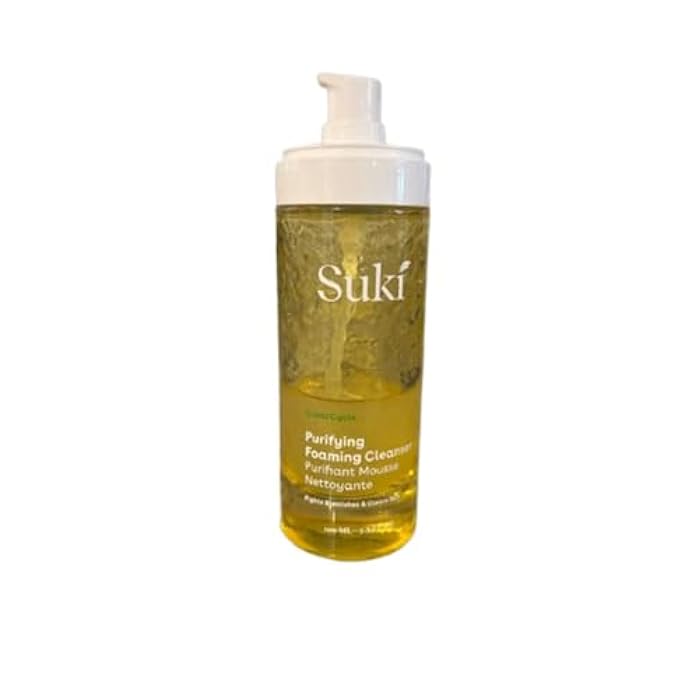 Suki Purifying Foaming Cleanser Face Wash with Apple Enzymes Anthocyanins & Polyphenols for Deep Pore Cleansing on Oily Dry Sensitive Skin, Clarifying Blemish Control, Hydrating Daily Facial Wash - Image 4