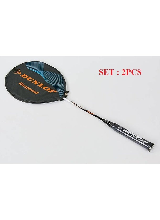 Dunlop Sports - DUNLOP BD-114466 BEYOND 110 professional badminton racket with cover-2Pcs - Image 1