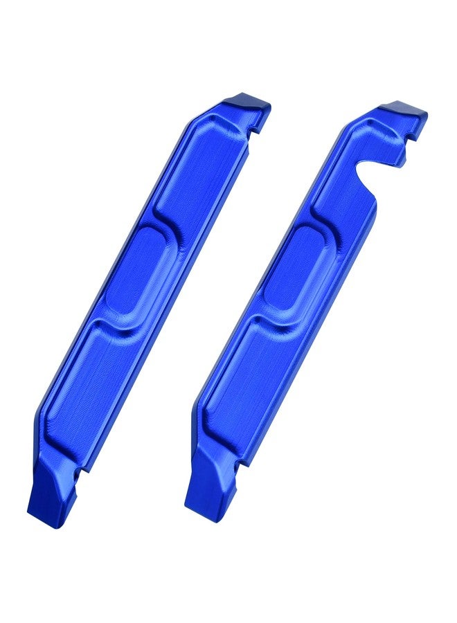 XinGeeek RC Aluminum Chassis Left and Right Edge Side Guard Parts for Traxxas Mini Maxx Monster Truck-107154-1 (Blue) - Image 1