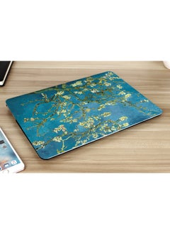 Suitable For Macbook Protective Case Apple Computer Notebook Pro16 Inch M1 Protective Cover Flower Series Shell-Color:KZ-496 Plum Blossom-Applicable Model:Pro/m1 13pro(/A2251/A2289/A2338)