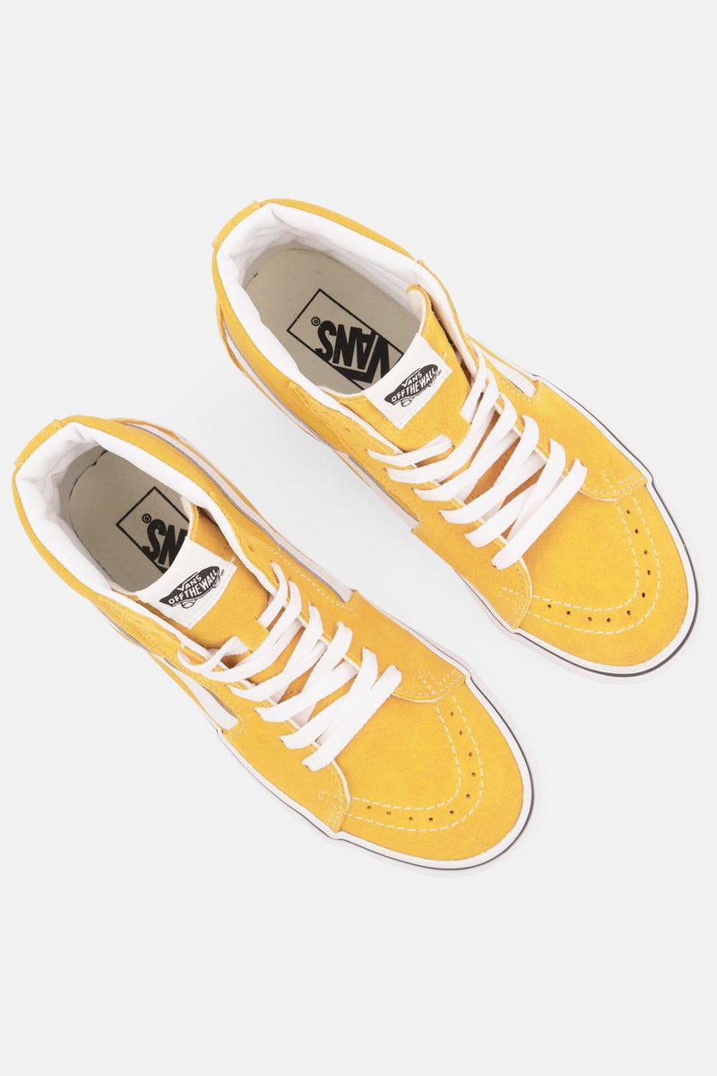 VANS Men Lace Up Casual Shoes, Gold - Image 4