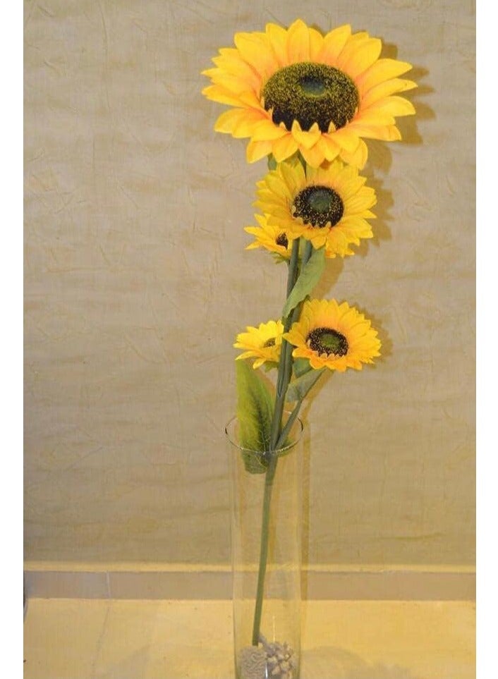 Roses and sunflowers