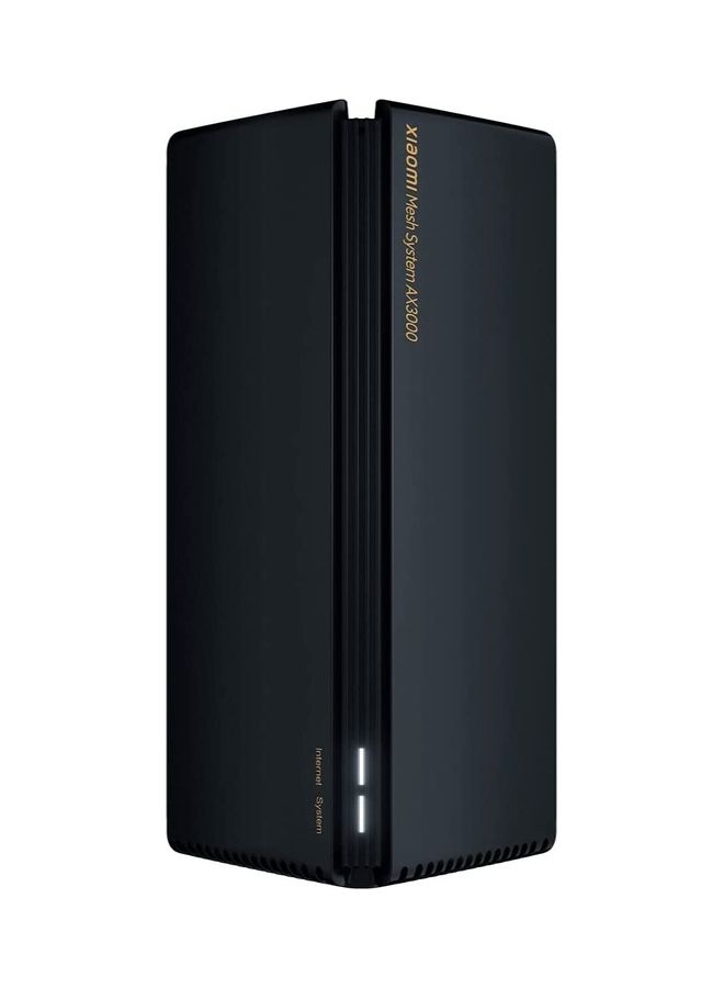 Xiaomi Mesh System AX3000 Wi-Fi 6 Router (2-Pack) 160MHz, speed up to 2976Mbps Black - Image 2