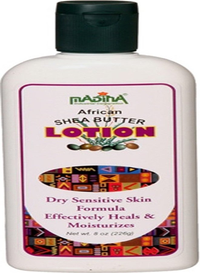 Madina African Shea Butter Lotion [White - 8 oz.]