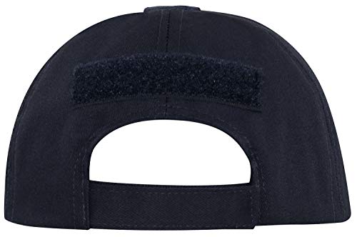 Rothco Tactical Operator Cap Rugged Outdoor Baseball Hat with Loop Fields Navy Blue - Image 3