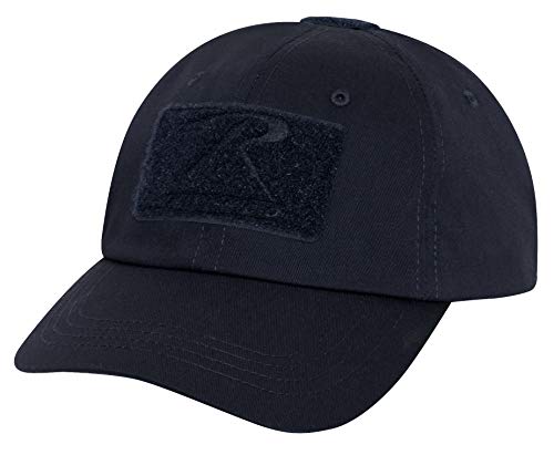 Rothco Tactical Operator Cap Rugged Outdoor Baseball Hat with Loop Fields Navy Blue - Image 1