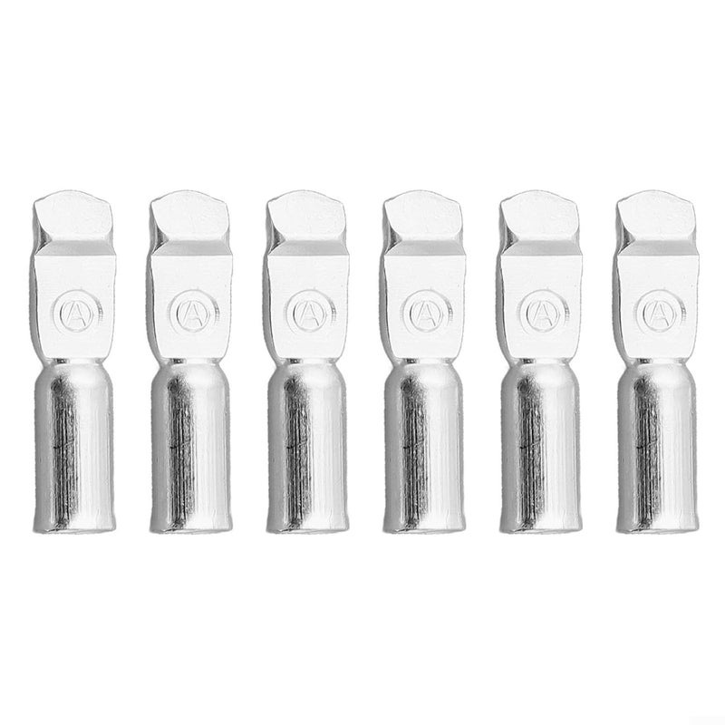50A Anderson Powerpole Connectors 6 Pack Contact Pins Lugs Terminals 120A for Battery Solar RV Marine - Image 1
