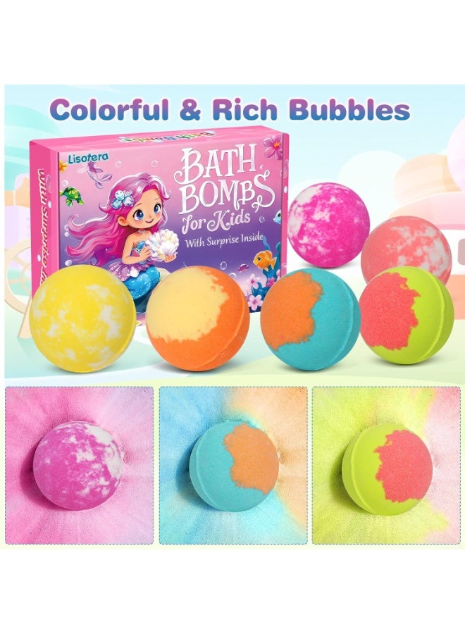 Surprise Bath Bomb for Kids – Colorful Fizzy Bath Ball with Hidden Toy Inside – Fun Bath Time Experience and Exciting Surprise Discovery – Sold Individually - Image 3