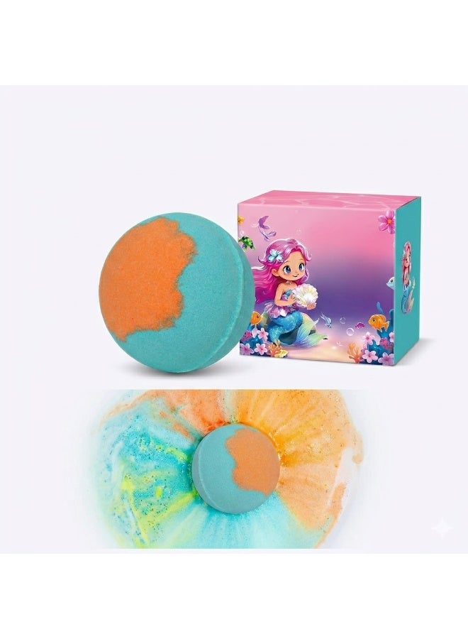 Surprise Bath Bomb for Kids – Colorful Fizzy Bath Ball with Hidden Toy Inside – Fun Bath Time Experience and Exciting Surprise Discovery – Sold Individually - Image 1