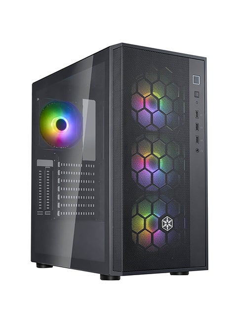 هيكل SilverStone FARA R1 PRO V2 من الزجاج المقسى في منتصف البرج ATX