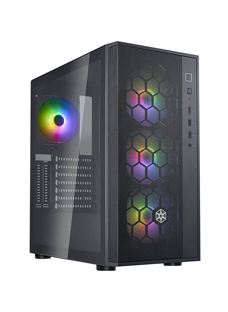 SilverStone هيكل SilverStone FARA R1 PRO V2 من الزجاج المقسى في منتصف البرج ATX - Image 1