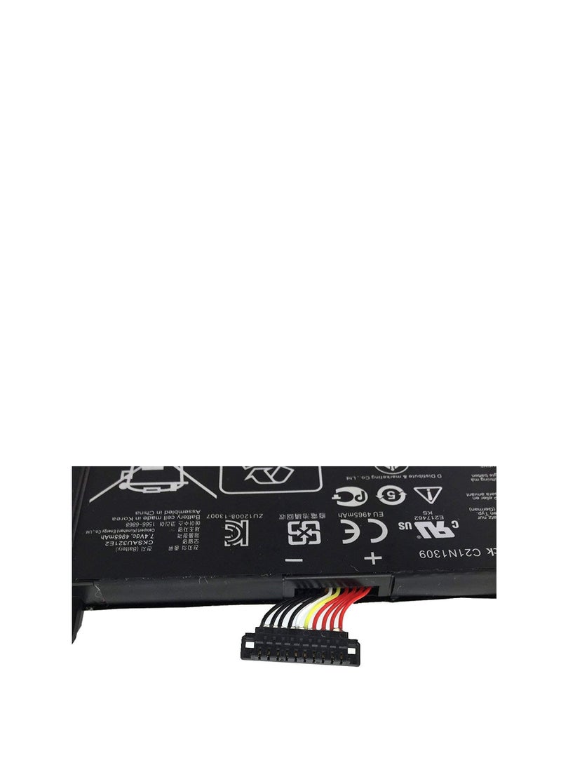 Terabyte بطارية لابتوب 7.4 فولت 38 واط ساعي 4965 مللي أمبير C21N1309 لجهاز ASUS VivoBook S301LA S301LP Q301L C21PQ2H 0B200-00580100M تابلت - Image 2