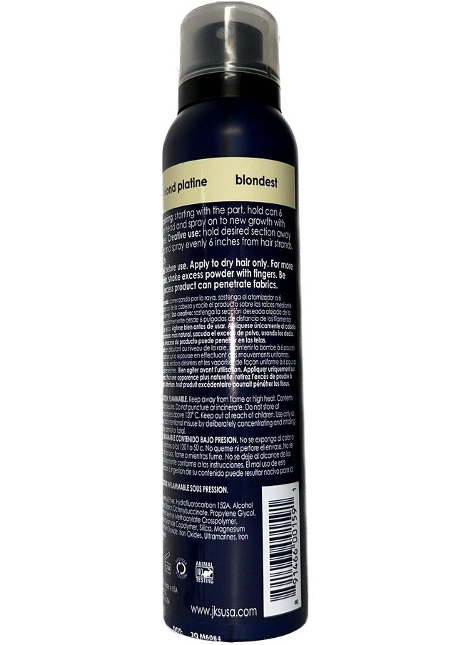 jks International Jks® Touch Up Spray Blondest Temporary Hair Color Spraypowder Especially For The Ones Bleach Their Roots  - Image 4