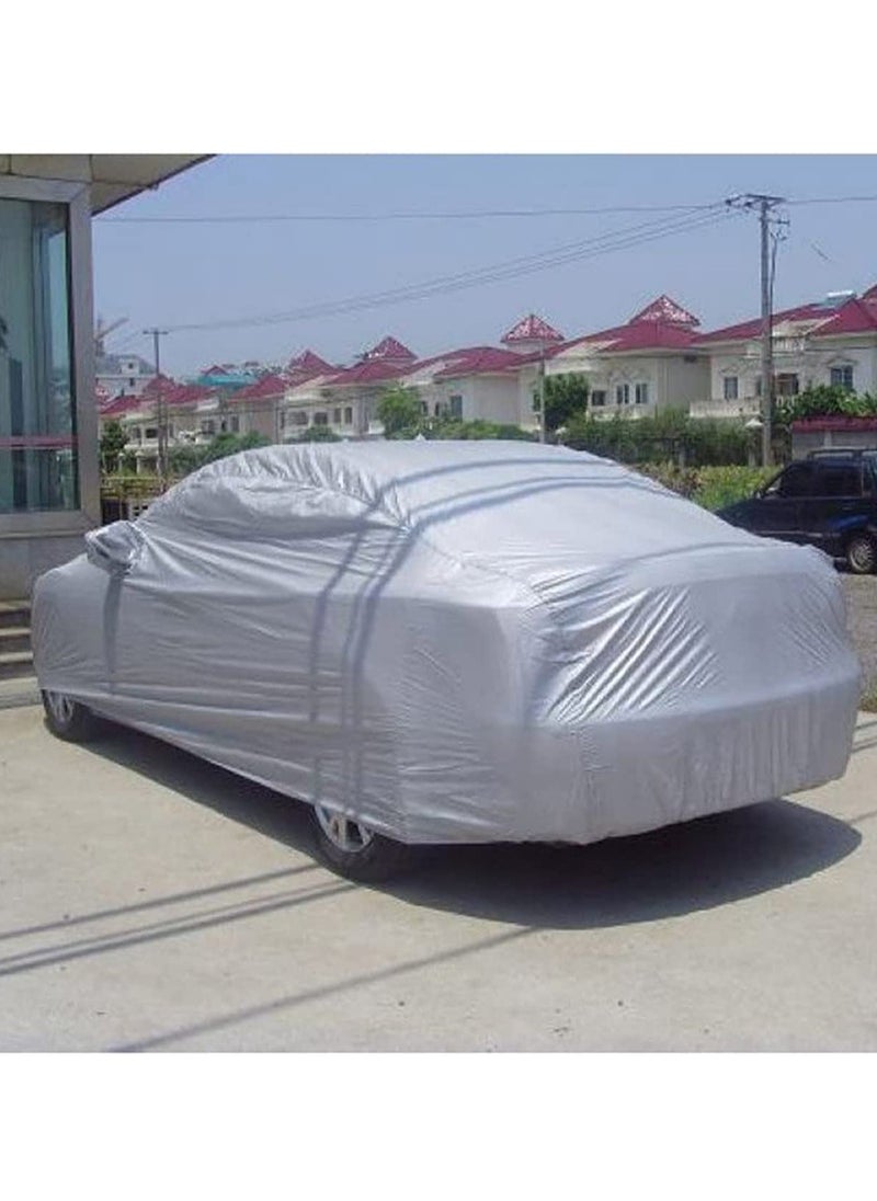 Generic - Universal Full Car Cover for Sedan Indoor/Outdoor Use Sunscreen, Heat & UV Protection Dustproof, Scratch-Resistant Size 4.7m x 1.8m x 1.5m-All-Weather Vehicle Protection - Image 1
