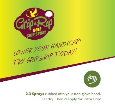 SPIN IT GRIPPING SOLUTION Grip & Rip Golf Grip Spray | Combat Sweat on Your Golf Grips | Firm Golf Grip with or without Golf Gloves | Ultimate Golf Grip Trainer | Golf Training Aid | Extra Golf Grip on Golf Rain Gloves 2 oz - Image 4