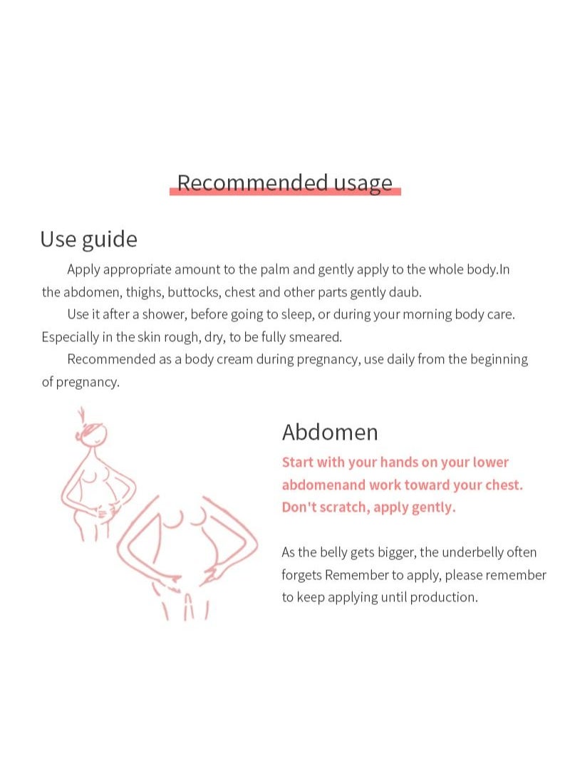 MELAO - Stretch Mark Removal Cream Pregnancy Scars Treatment Firming Repair Remove Stretch Mark 120g - Image 1