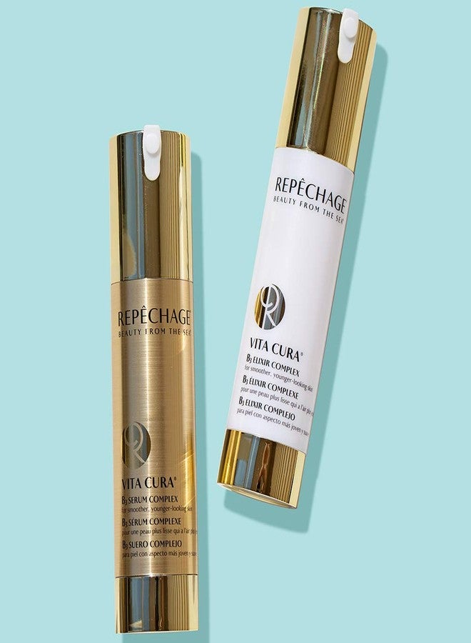 Repechage Repêchage Vita Cura B3 Serum Complex – Hydrating Anti Aging Serum for Face, Neck & Décolleté, Lightweight, Non-Sticky, Absorbs Quickly – Serum Suitable for All Skin Types – 1.7 fl oz / 50 mL - Image 5