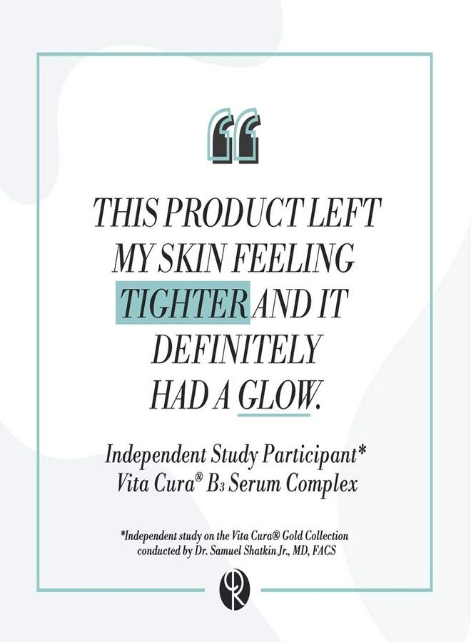 Repechage Repêchage Vita Cura B3 Serum Complex – Hydrating Anti Aging Serum for Face, Neck & Décolleté, Lightweight, Non-Sticky, Absorbs Quickly – Serum Suitable for All Skin Types – 1.7 fl oz / 50 mL - Image 4